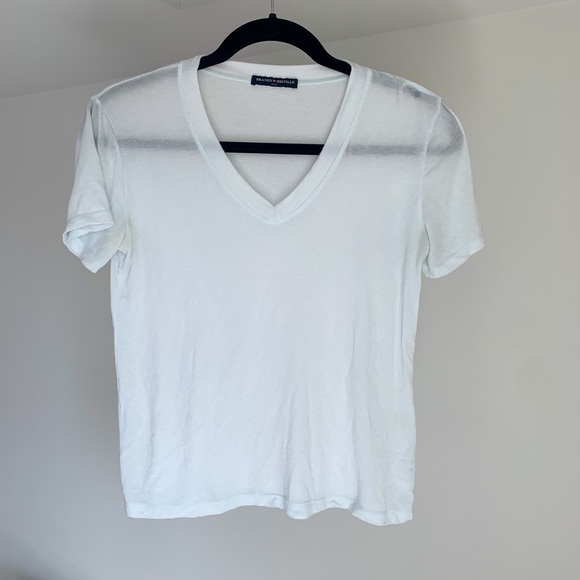 Brandy Melville V Neck Short Sleeve - Picture 3 of 4